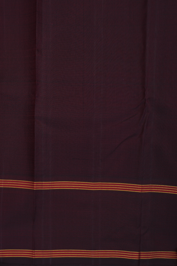Kanchipuram Silk Saree In Multicolor With Checks Design