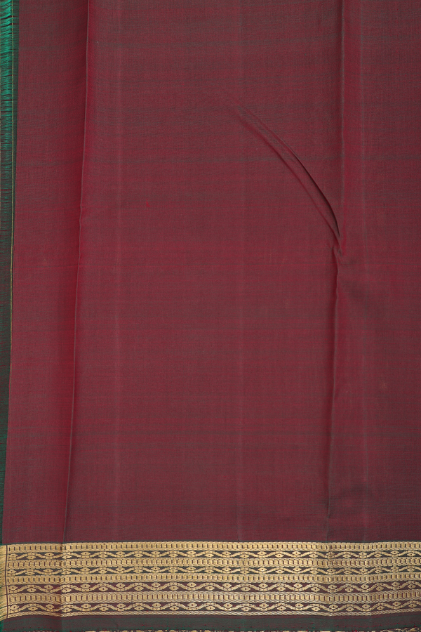 Kanchipuram Silk Saree In Manthulir With Zari Border