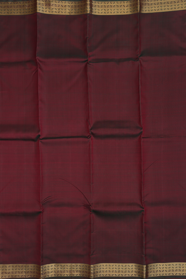 Kanchipuram Silk Saree In Manthulir With Zari Border