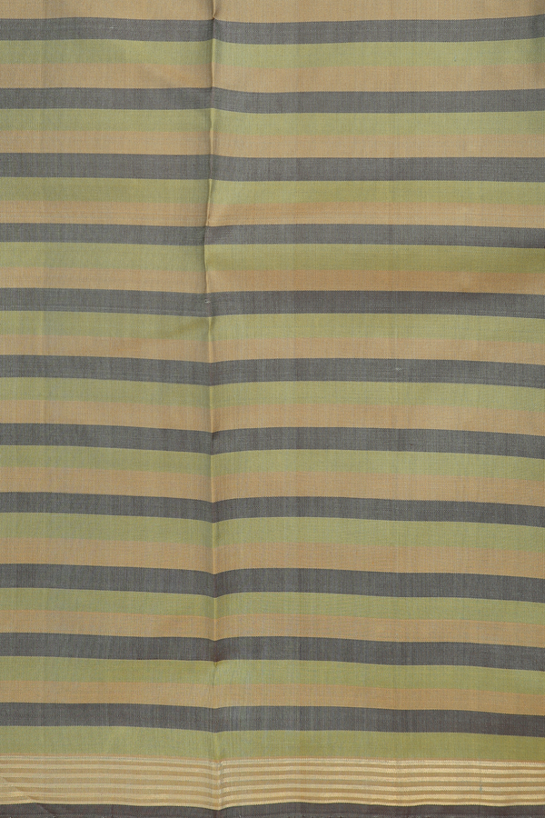 Kanchipuram Silk Saree In Multicolor With Checks Design