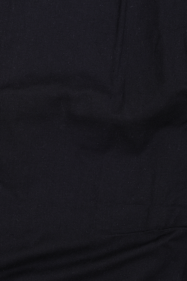 Sweet Heart Neack Plain Black Cotton Salwar Set