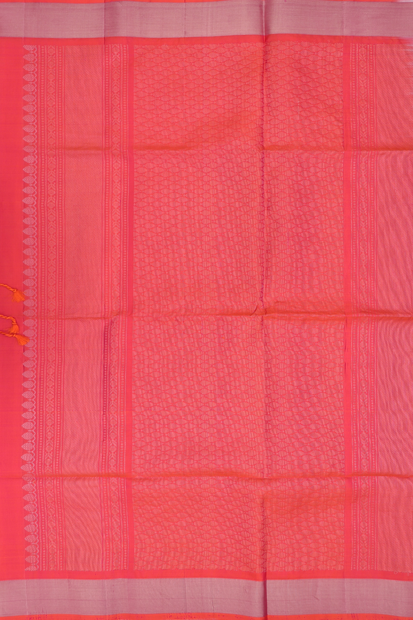 Soft Silk Saree In Ivory With Zari Motifs