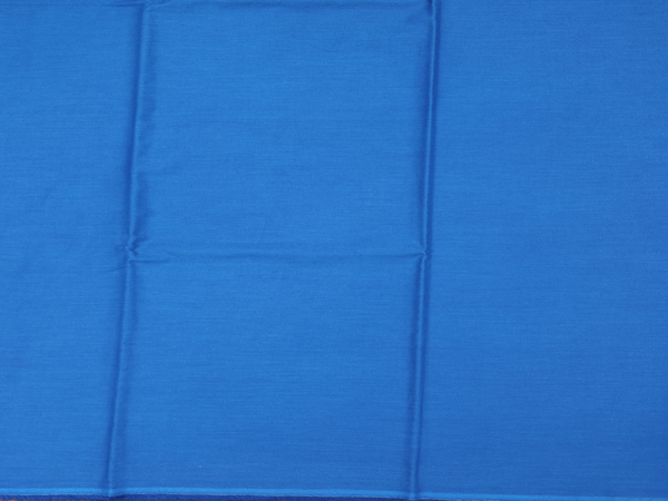 Ikat Buttas Cerulean Blue Cotton Unstitched Salwar Material