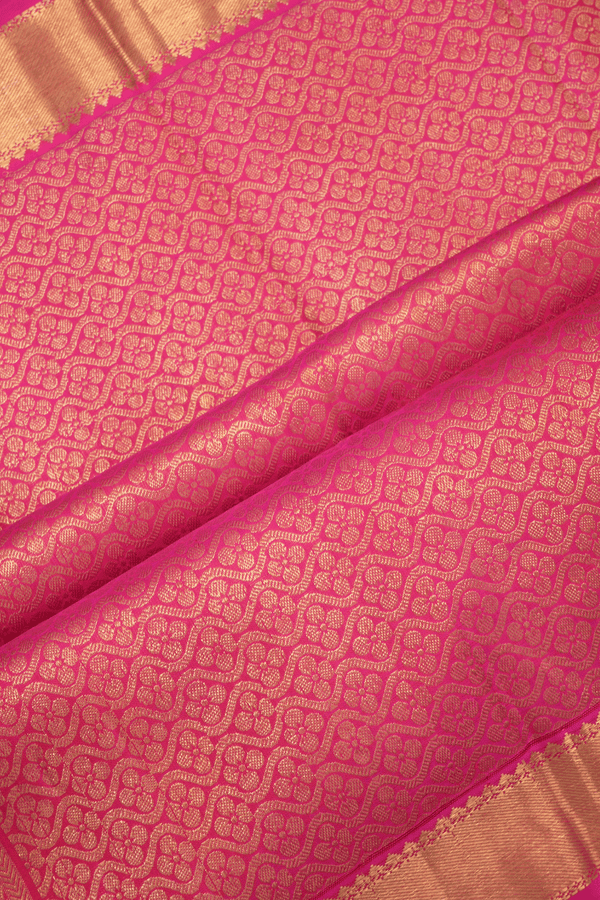 Iruthalai Pakshi Motifs Multicolor Kanchipuram Silk Saree