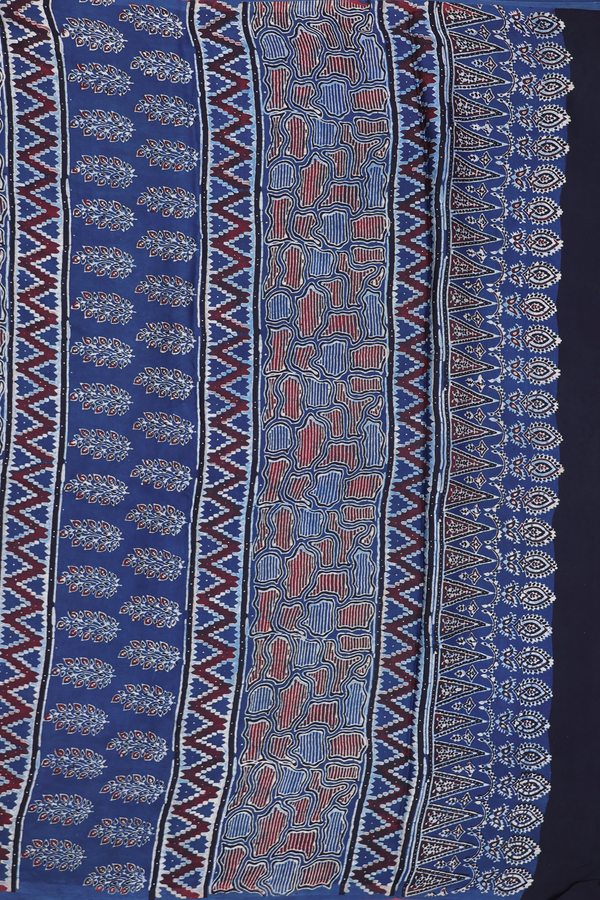 Modal Silk Saree In Maroon With Printed Design