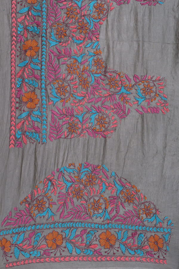 Bandhani Silk Saree Dark Teal Blue With Tie And Dye Design