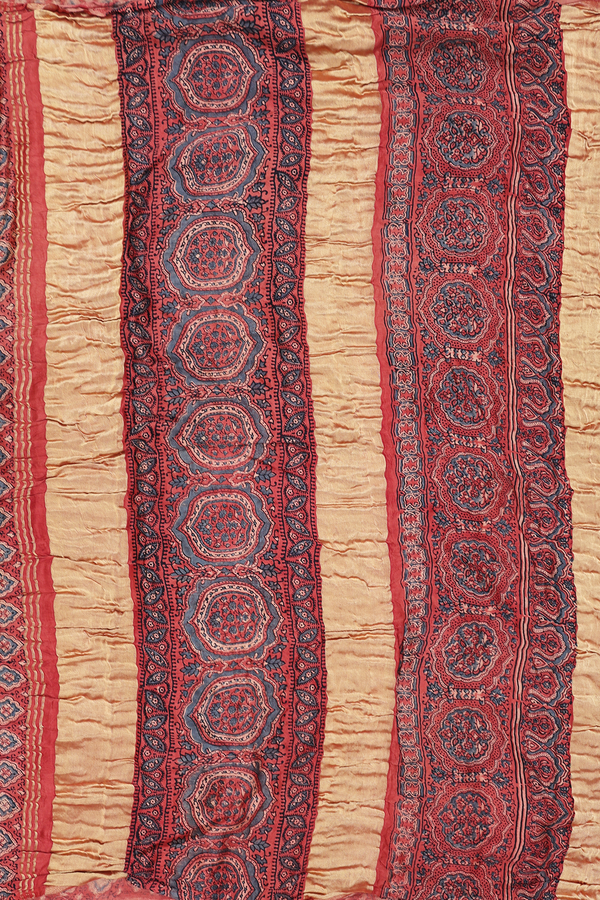 Bandhani Silk Saree In Plum Purple With Tie And Dye Design