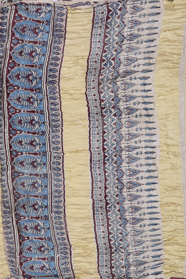 Bandhani Silk Saree In Plum Purple With Tie And Dye Design