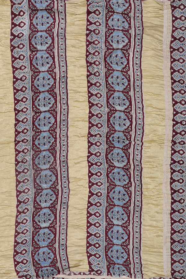 Bandhani Silk Saree In Crimson Red With Tie And Dye Design
