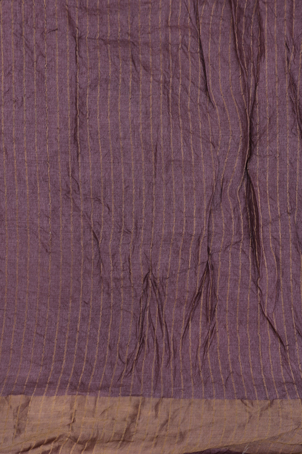Bandhani Silk Saree In Brown With Tie And Dye Design