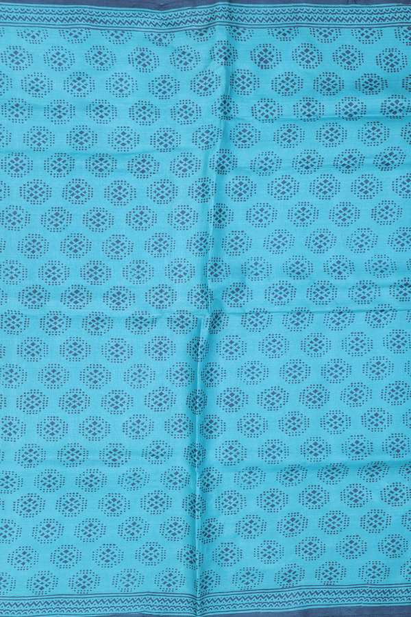 Tussar Silk Saree In Green With Allover Design