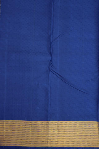 Jacquard Pattern Capri Blue Kanchipuram Silk Saree