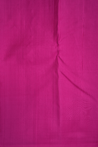 Jacquard Pattern Coral Orange Kanchipuram Silk Saree