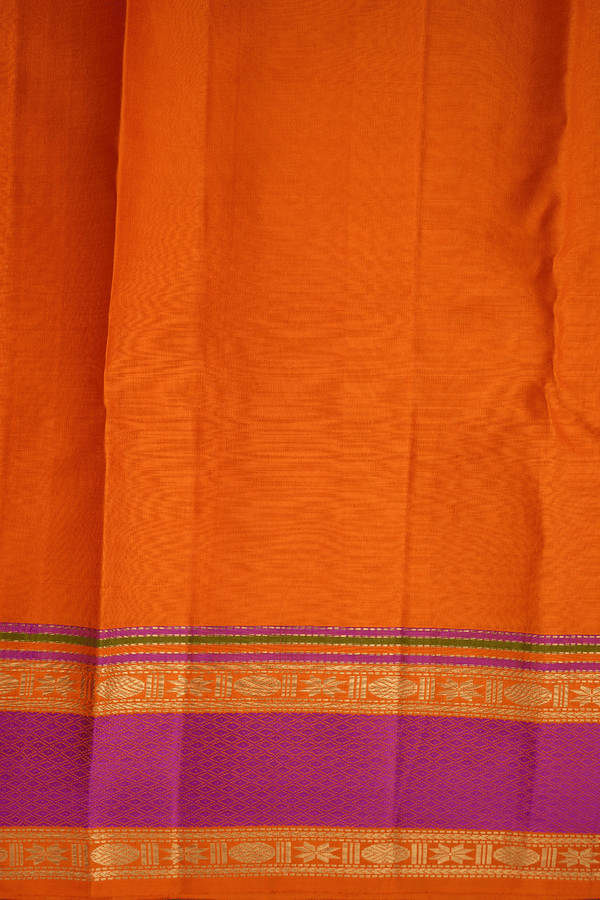 Jacquard Pattern Royal Blue Kanchipuram Silk Saree