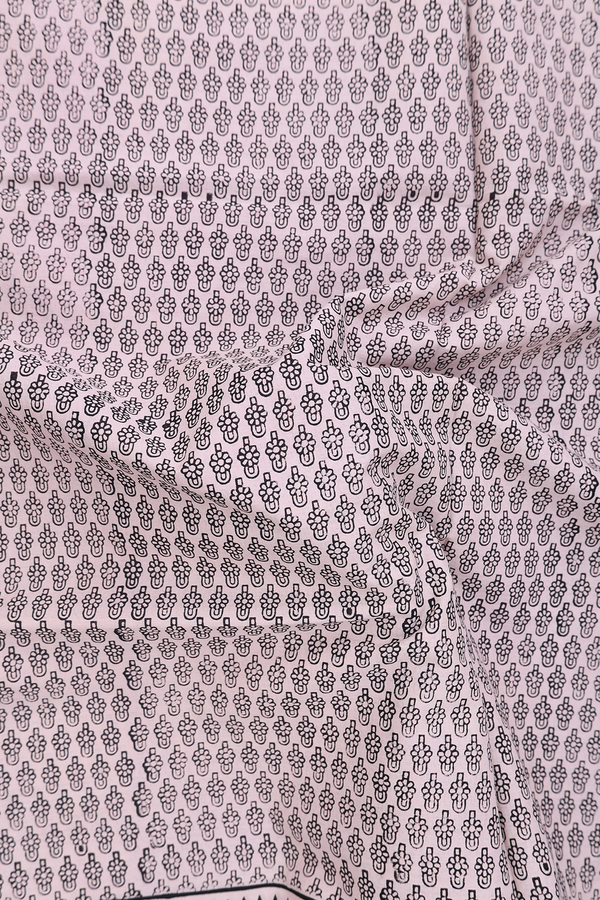 Jaipur Cotton Saree In Beige With Printed Design