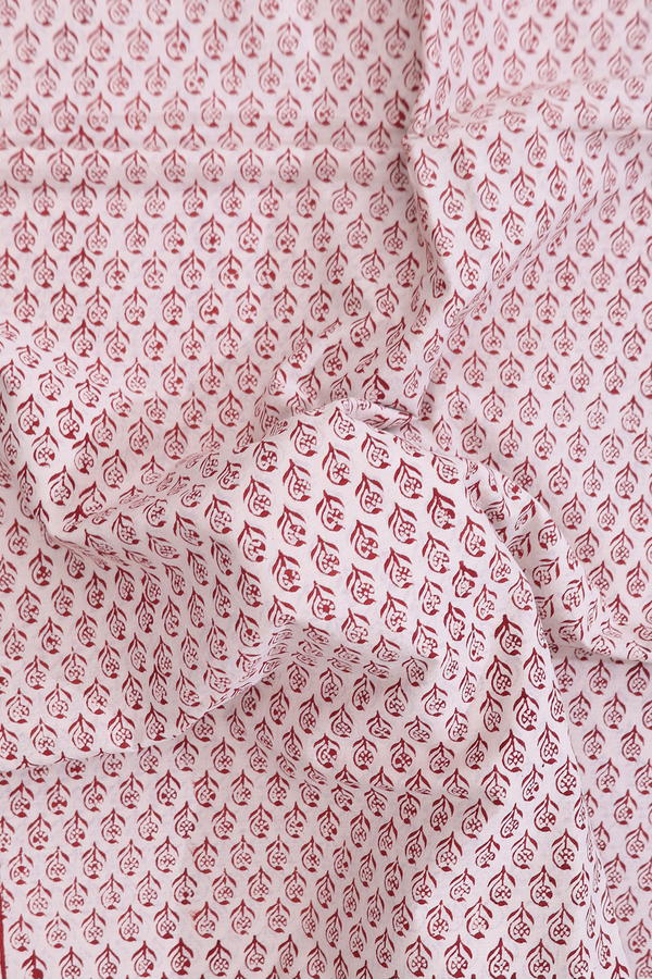 Jaipur Cotton Saree In Beige With Printed Design