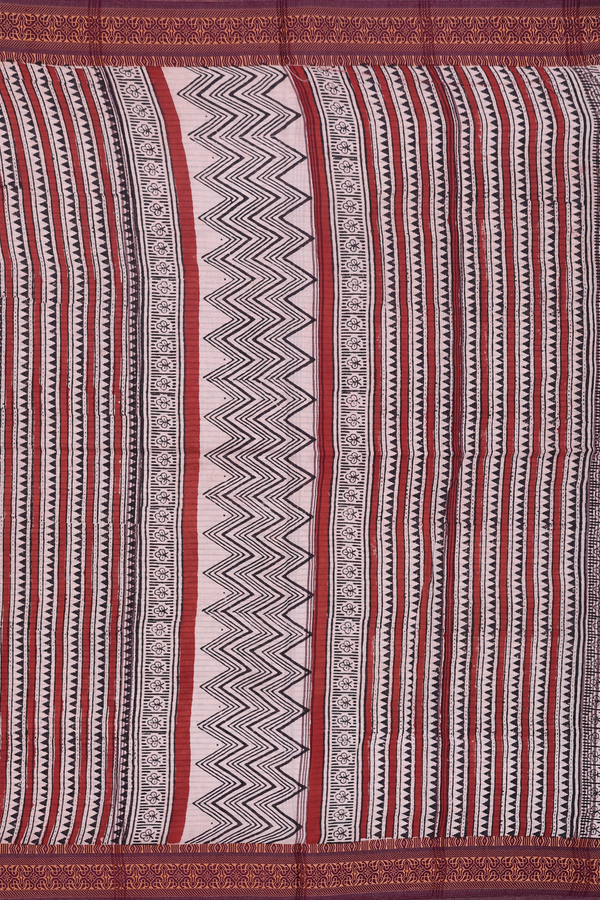 Jaipur Cotton Saree In Pink With Printed Design