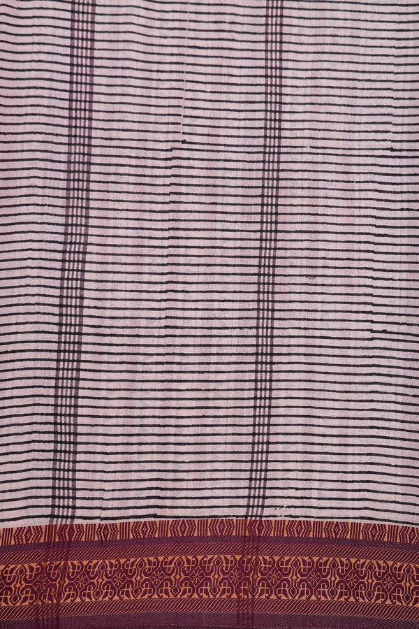 Jaipur Cotton Saree In Pink With Printed Design