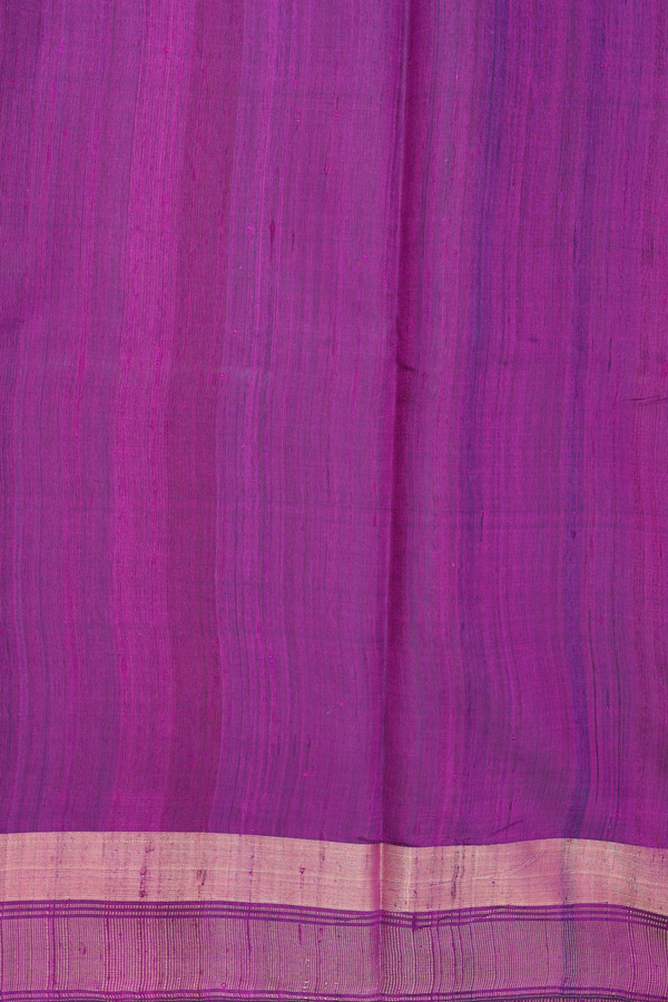 Jute Saree In Emerald Green With Allover Buttas