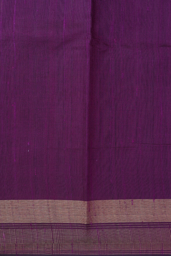 Jute Saree In Dark Yellow With Threadwork Buttas