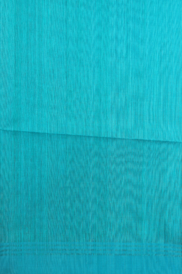 Jute Saree In Green With Floral Motifs