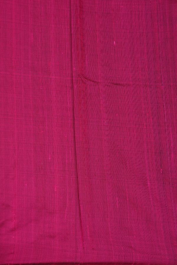 Jute Saree In Green With Threadwork Buttas