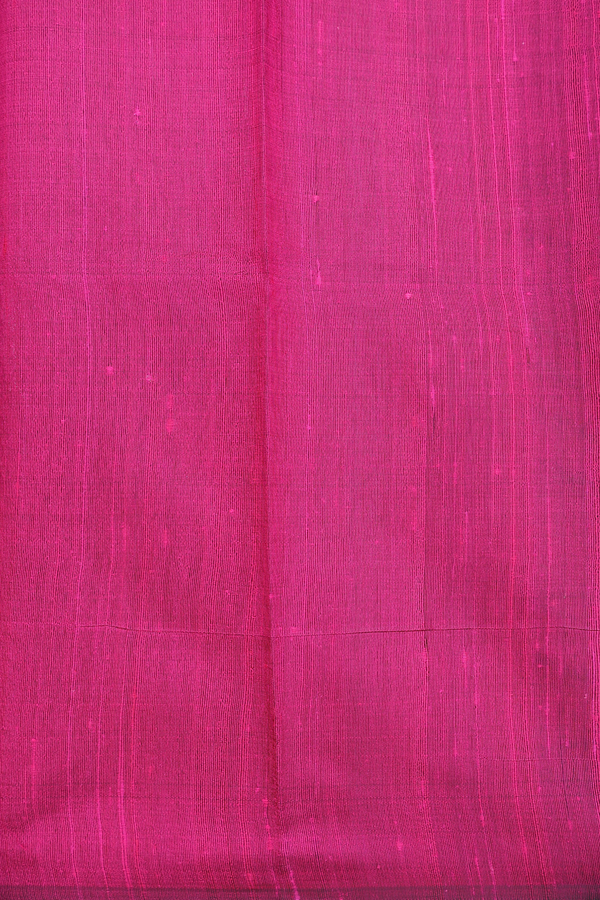 Jute Saree In Purple Rose With Zari Buttas