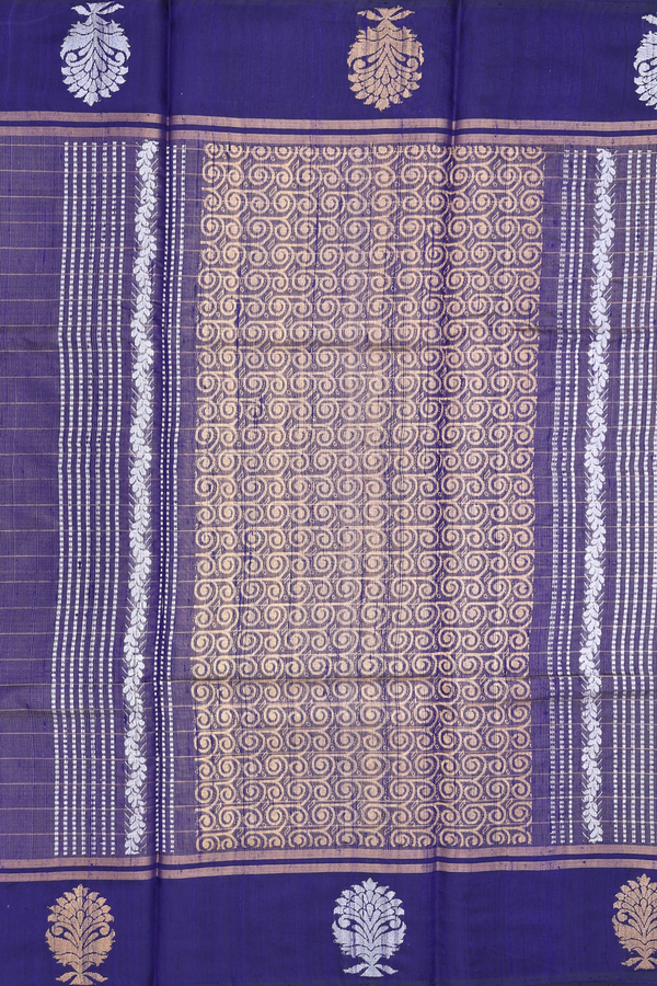 Jute Saree In Red With Checks Design