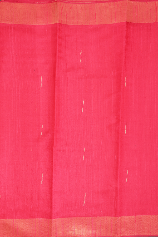 Jute Saree In Red With Malli Moggu Buttas