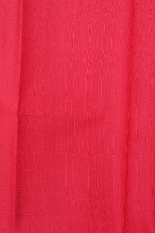 Jute Saree In Red With Malli Moggu Buttas