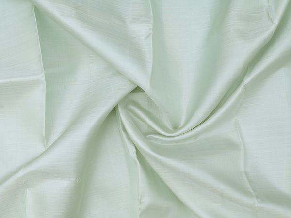 Zari Border Pale Green Kanchipuram Pavadai Sattai Material