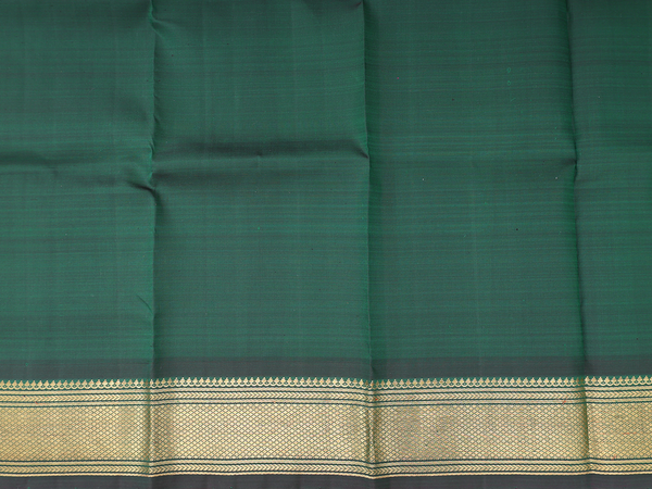 Floral Buttas Rani Pink Kanchipuram Pavadai Sattai Material