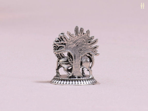 Kamadhenu Pure Silver Idol