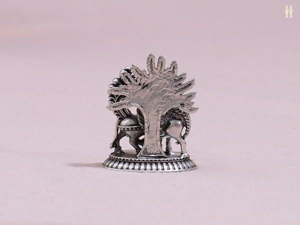 Kamadhenu Pure Silver Idol