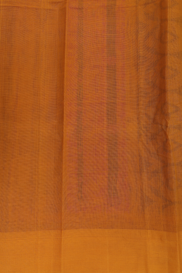 Kanchi Cotton Saree In Black With Paisley Buttas