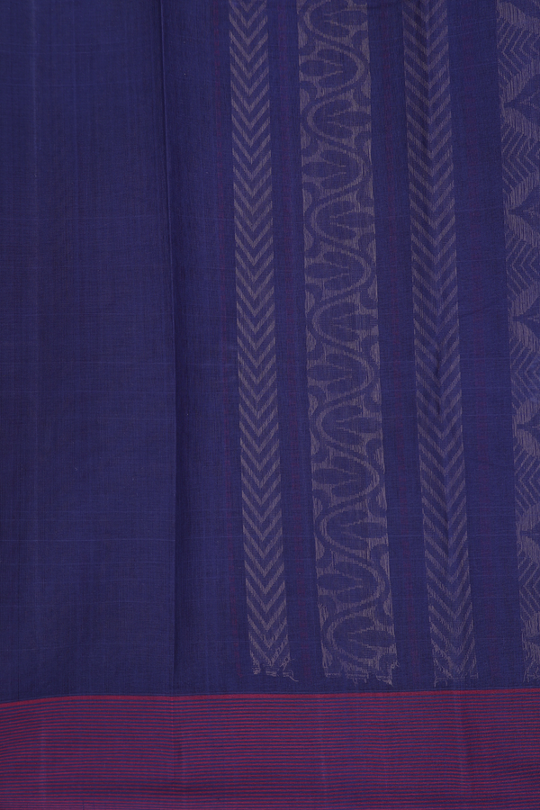 Kanchi Cotton Saree In Brown With Threadwork Buttas