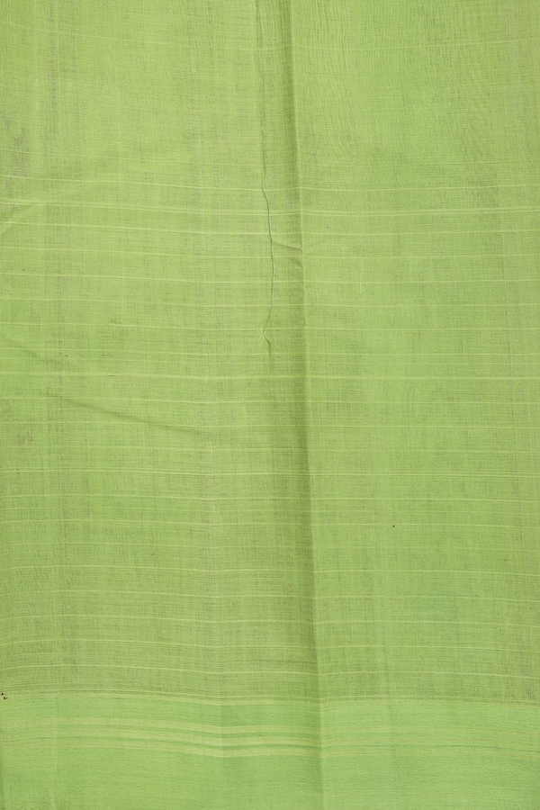 Kanchi Cotton Saree In Burgundy Red With Threadwork Buttas