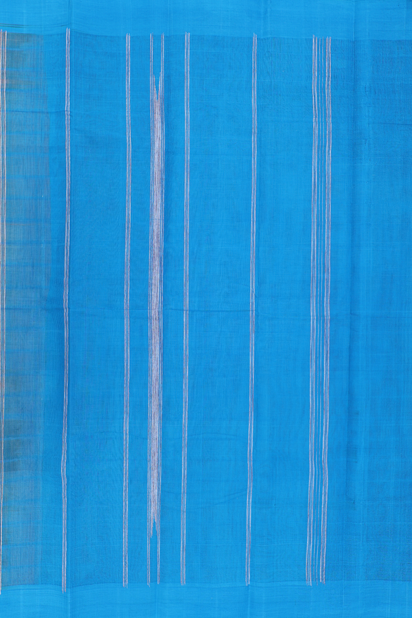 Kanchi Cotton Saree In Cocoa Brown With Checks Design