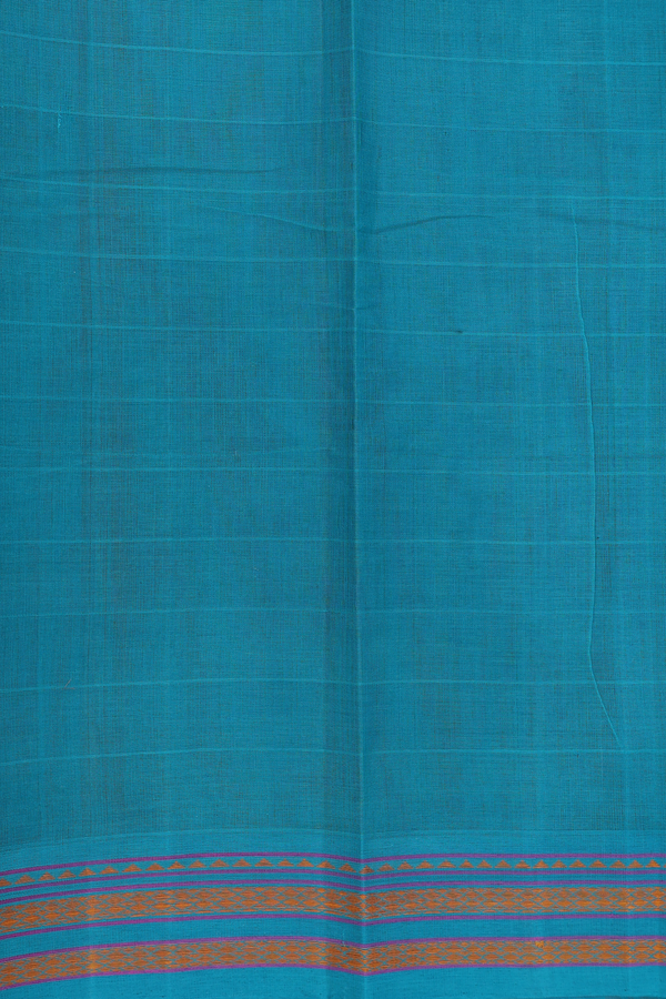 Kanchi Cotton Saree In Cocoa Brown With Self Stripes Design