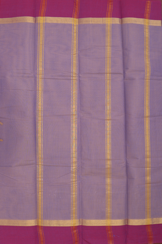 Kanchi Cotton Saree In Dual Tone With Contrast Border