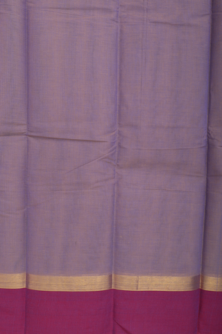 Kanchi Cotton Saree In Dual Tone With Contrast Border