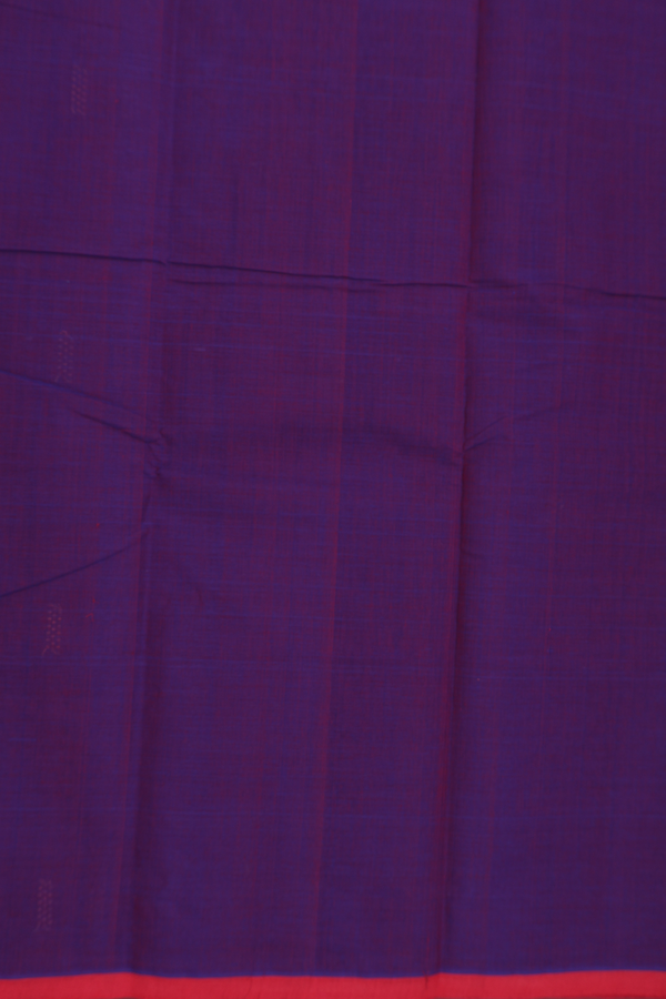 Kanchi Cotton Saree In Dual Tone With Threadwork Buttas