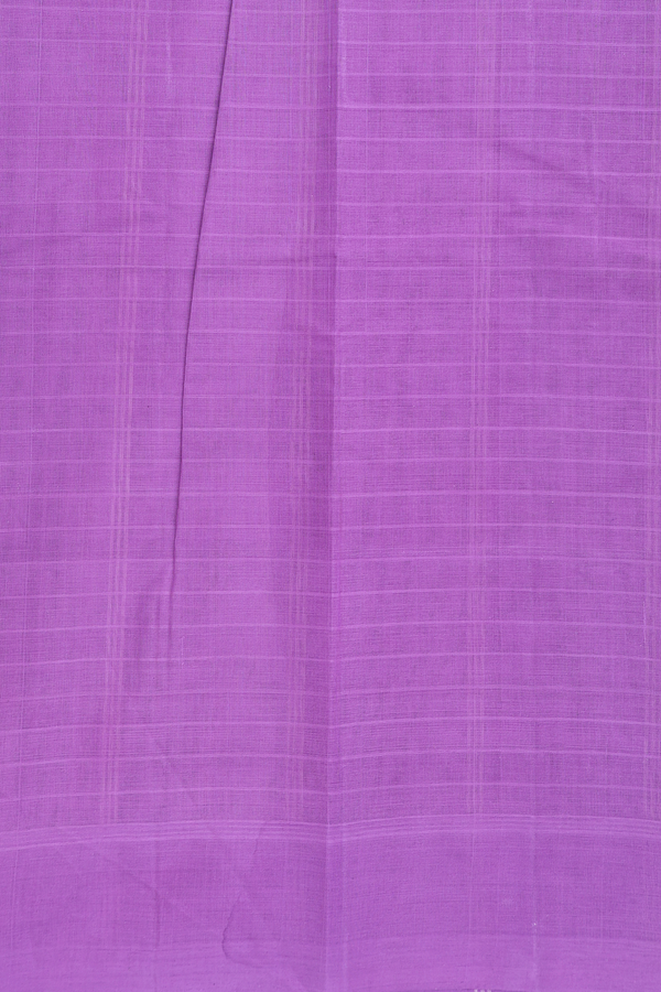 Kanchi Cotton Saree In Ivory With Contrast Border