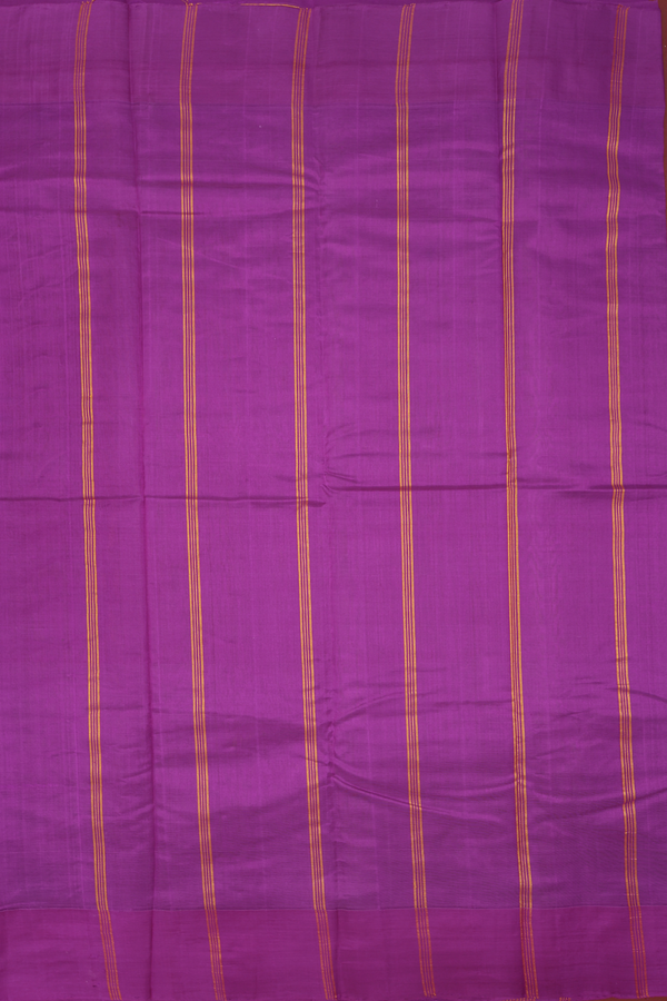 Kanchi Cotton Saree In Lime Green With Contrast Border