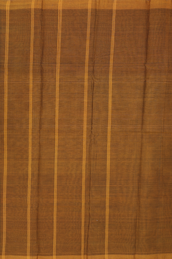 Kanchi Cotton Saree In Multicolor With Muppagam Design
