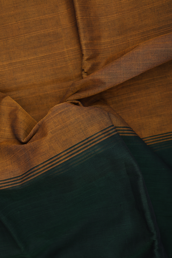 Kanchi Cotton Saree In Multicolor With Muppagam Design