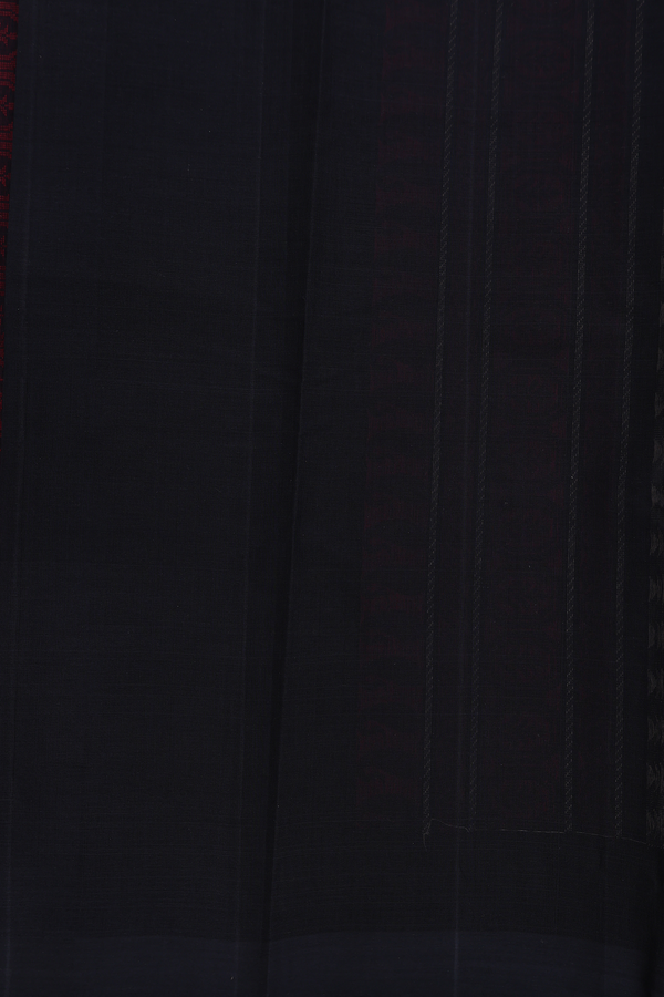 Kanchi Cotton Saree In Pastel Brown With Threadwork Design