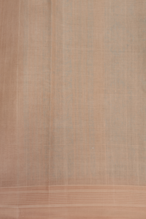 Kanchi Cotton Saree In Sky Blue With Threadwork Design