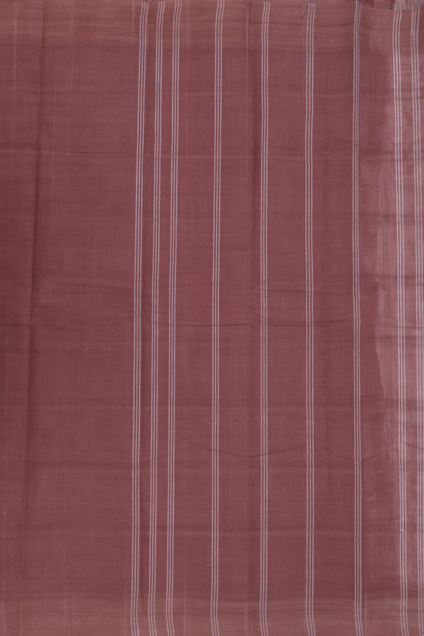 Kanchi Cotton Saree In White With Checks Design