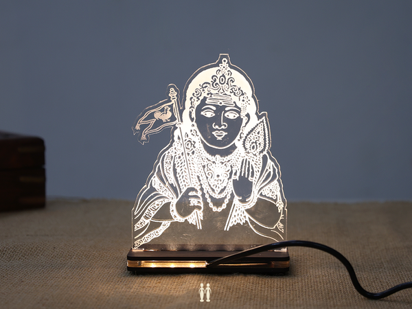 Lord Murugan Led Lamp